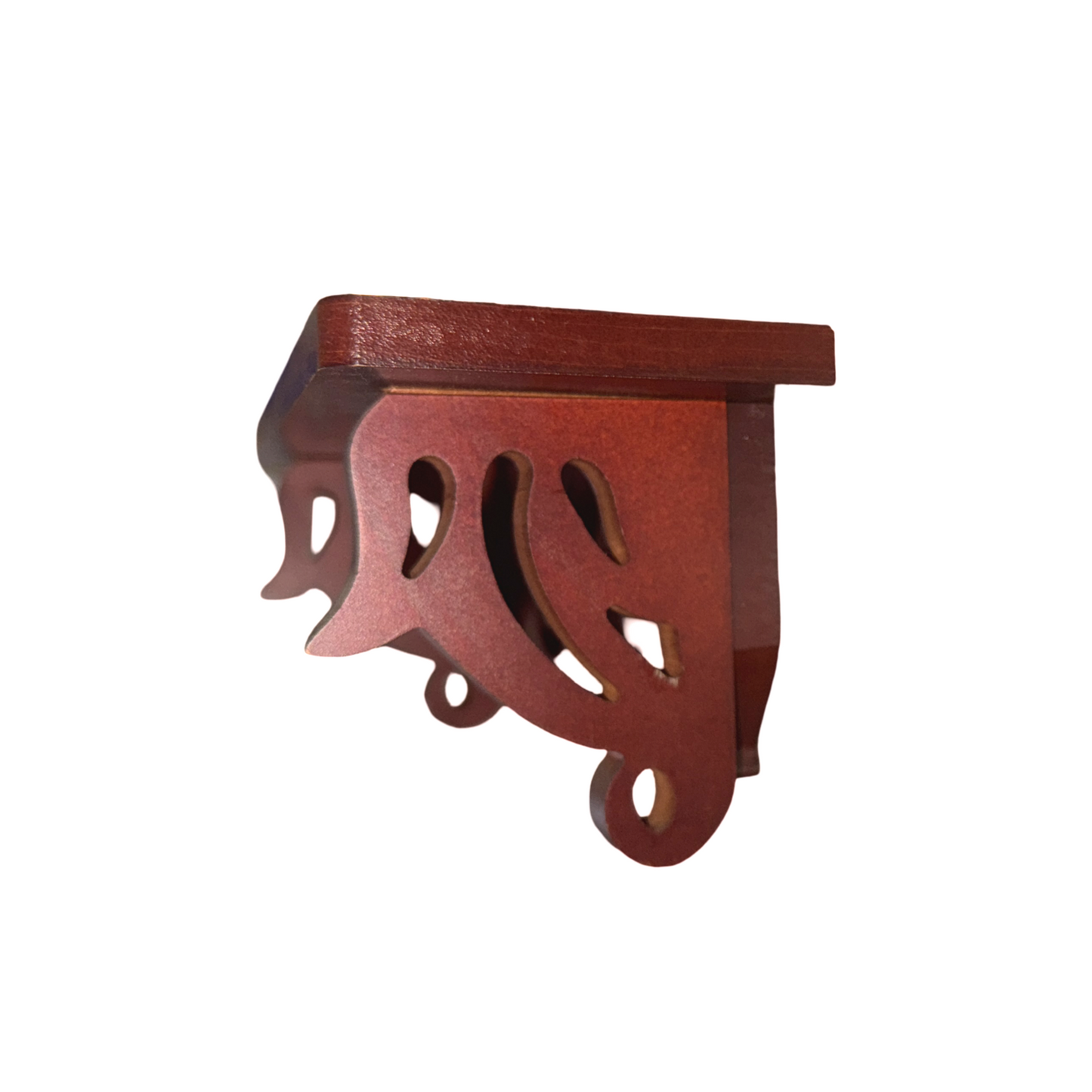 Vintage Wooden Heart Shelf