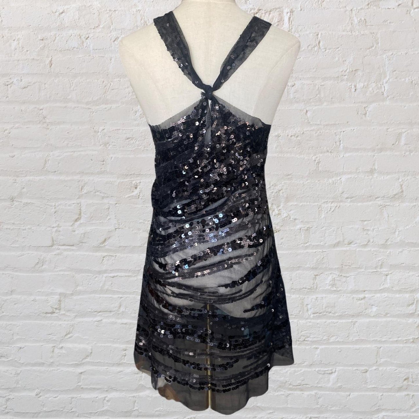 Vintage Dead Stock 90s Sequin Mini Dress