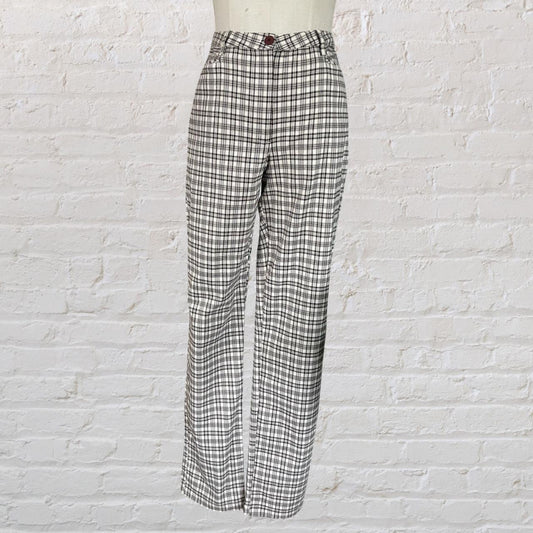 Vintage Dead Stock 90's Plaid Pants