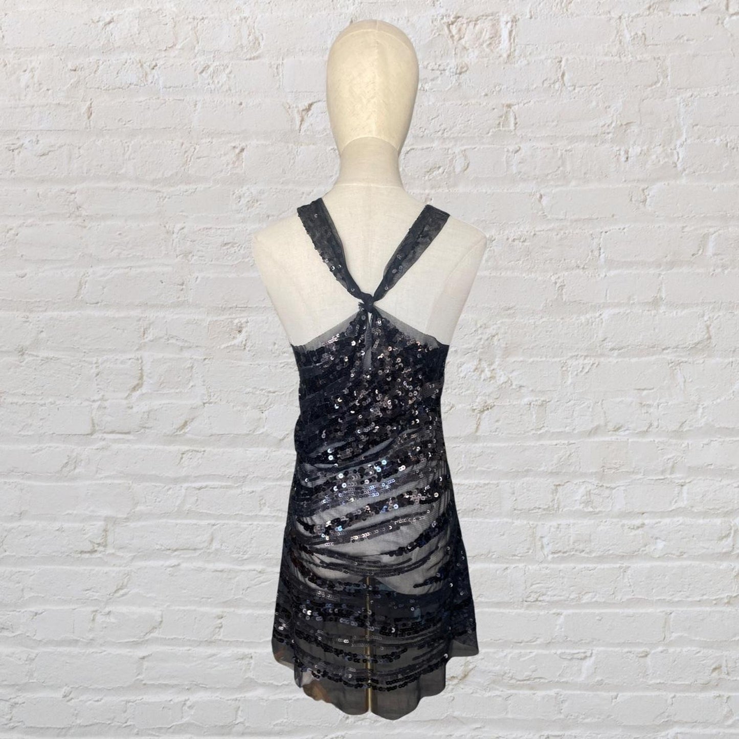 Vintage Dead Stock 90s Sequin Mini Dress